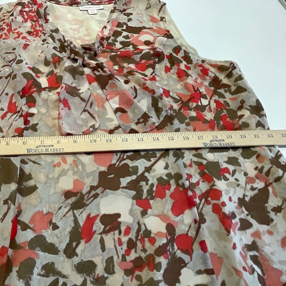 Coldwater Creek XL sleeveless blouse - Picture 5 of 9